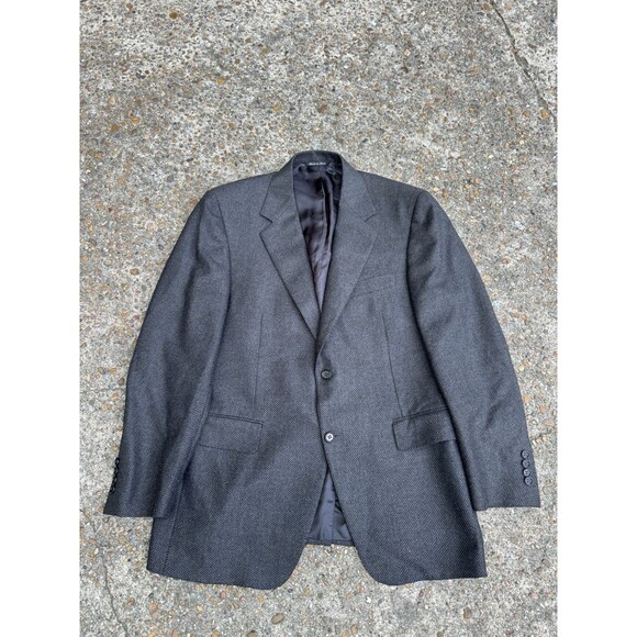 Canali Twill Tweed Men’s (40US/50EU) 100% Wool Italy formal business blazer - Picture 1 of 8